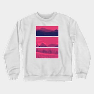 natures and mountains Crewneck Sweatshirt